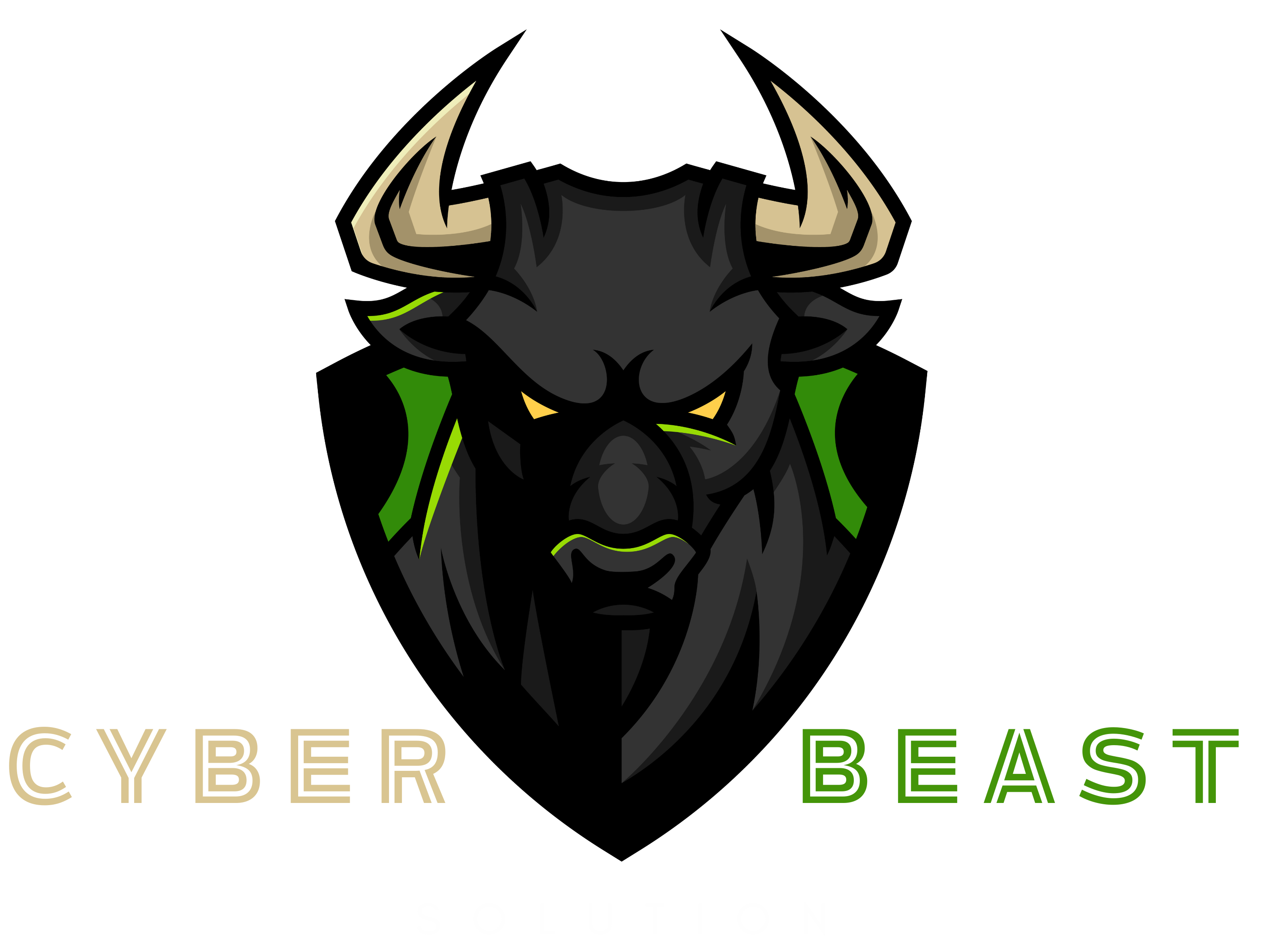 Cyber beast logo 1